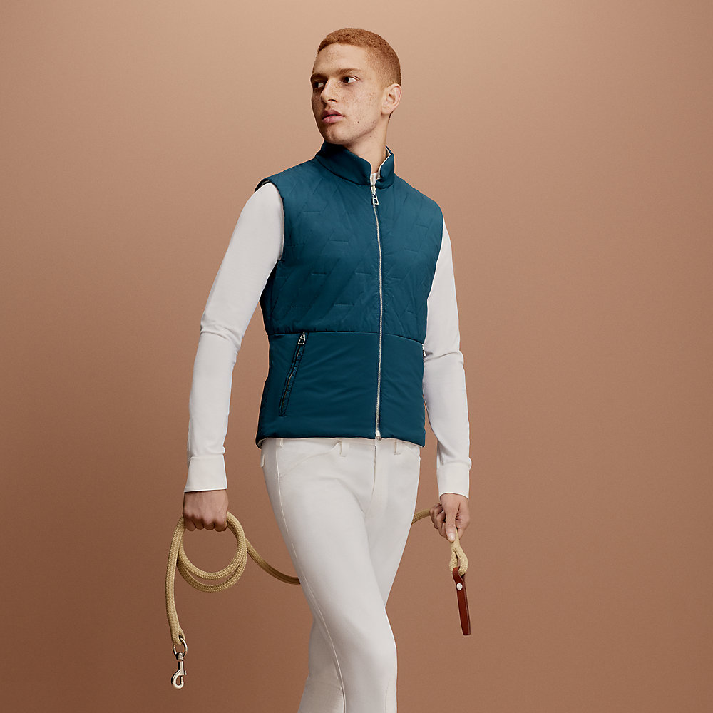 Paddock II sleeveless gilet | Hermès USA